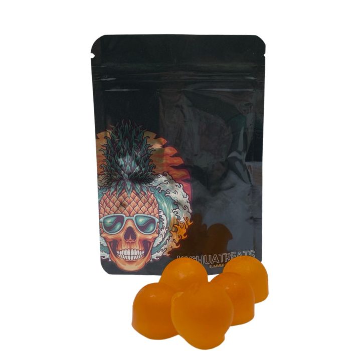 Joshua Treats THC Gummies – Pineapple Crush 500MG - Image 1