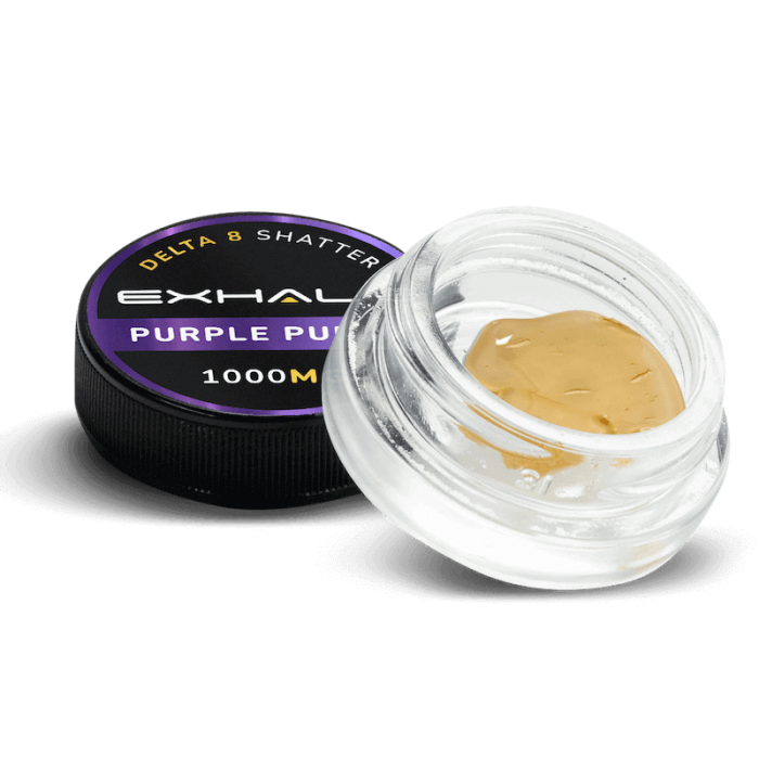 Delta-8 Shatter – Purple Punch - Image 1
