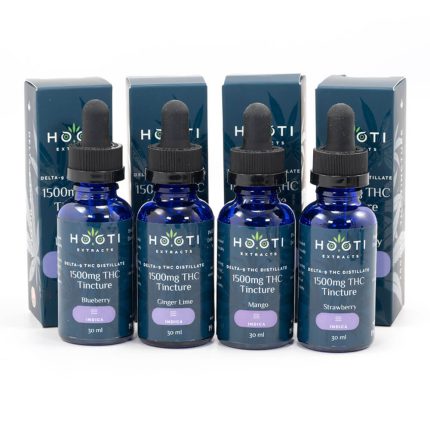 Hooti Extracts – 1500mg Indica THC Tinctures