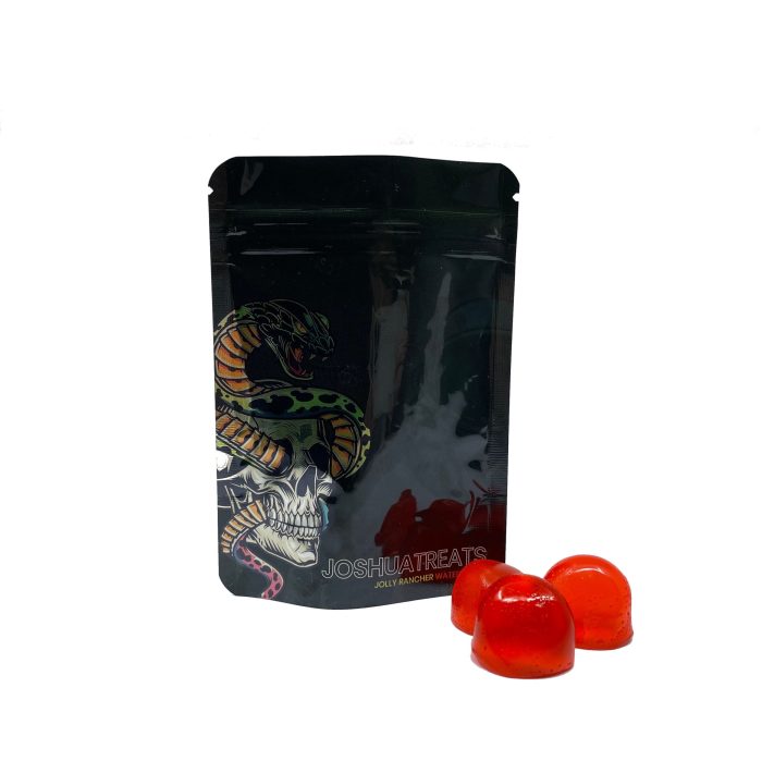 Joshua Treats THC Gummies – Jolly Rancher Watermelon 500MG - Image 1