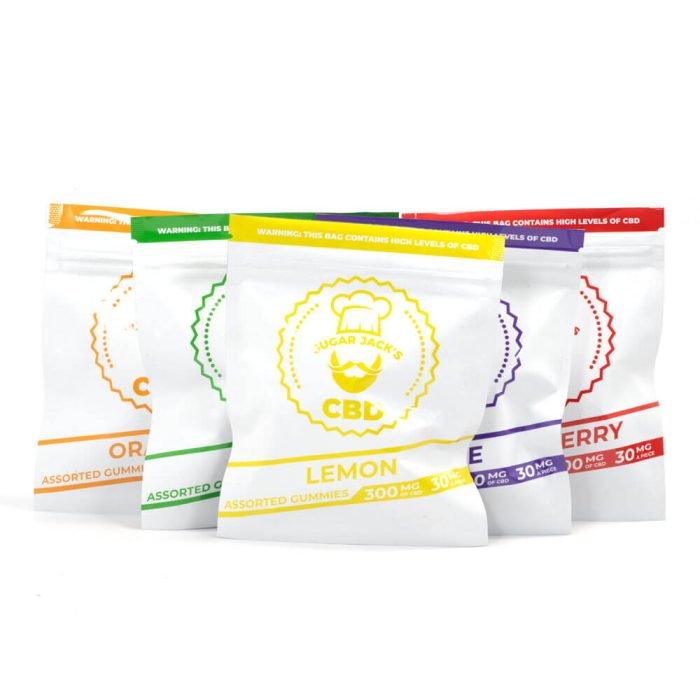 Sugar Jack’s – 300mg CBD Assorted Gummies - Image 1